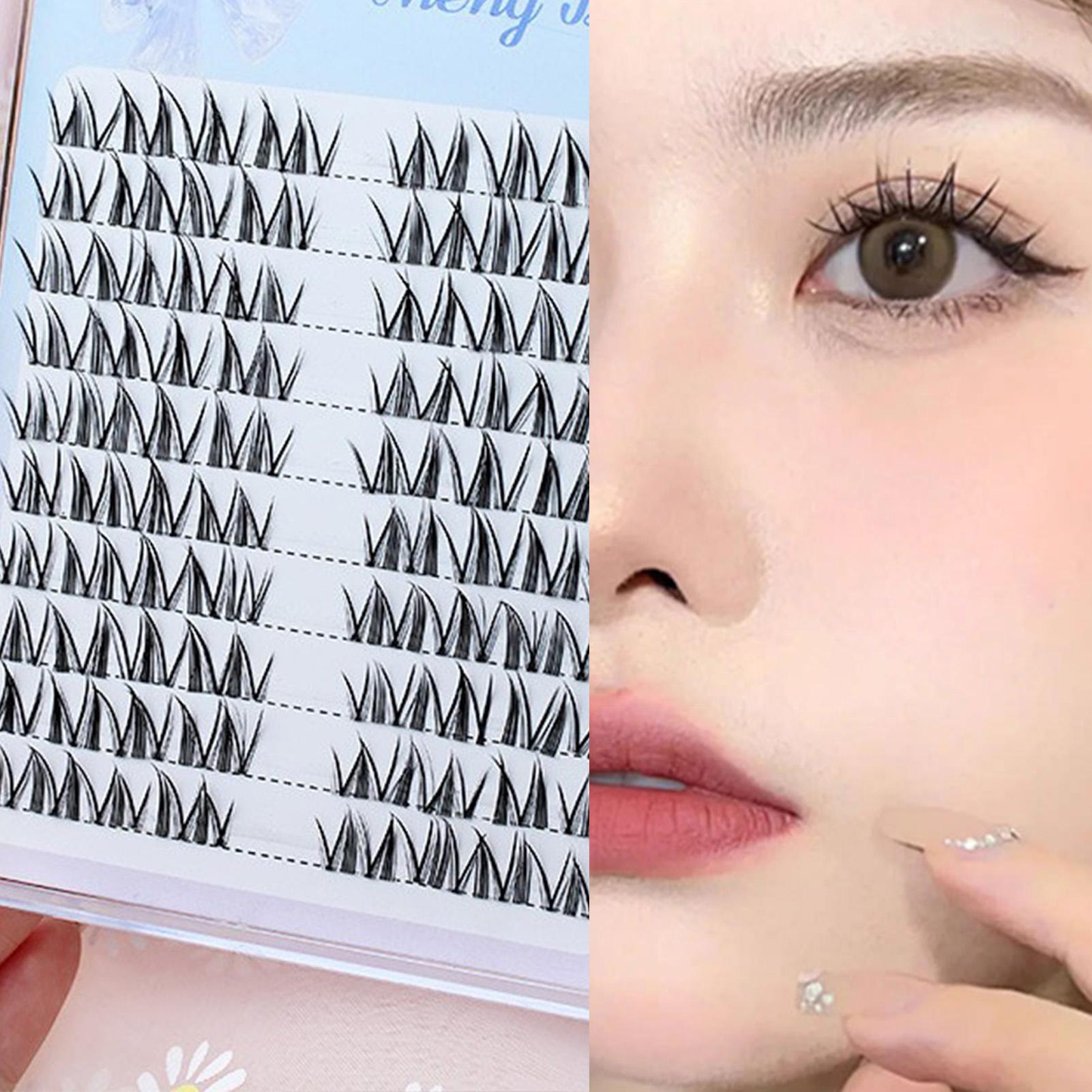 10 Rows Sunflower False Eyelashes for Women with Natural Curl Effect and Comfortable Fit One Size