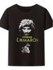Men'S Vintage Spanish Camarn De La Isla Tribute T-Shirt - Black Retro Anime Manga & Latin Music Icon ETERNO CAMARON Graphic Tee