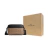 Coach Graham Artificial Leather With Cow Leather Shoulder Bag, Crossbody Bag Medium Men's Brown & Yellow & Black CV921-QBNRX