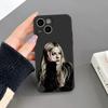 Singer Avril Lavigne Phone Case Fundas Design for iPhone 18 15 14 Pro Max 13 Mini 11 12 Xr X Xs 6s 6 7 8 SE Plus Back Cover