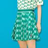 New MLB New York Yankees Casual Short Skirts Women's Green 3FSKM0133-50GNN