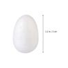 50Pcs Solid Egg Foam White 3Cm Ideal for Easter DIY Painting Crafts Festival Decoration Egg Foam Painting Crafts