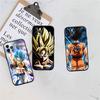 LO37 Dragon Ball Goku Soft Shell Phone Case for Redmi Note 10 11 12 Pro Max 10S 10C 10T 11A 11S 12S 12C