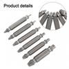 Damaged Screw Extractor 6PCS Speed Out Drill Bits Tool Broken Bolt New