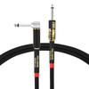 Guitar Lead Instrument Cable Noiseless Guitar Sound Cable Straight To Right Angle 6.35mm 1/4Inch To 1/4Inch Amps Cable