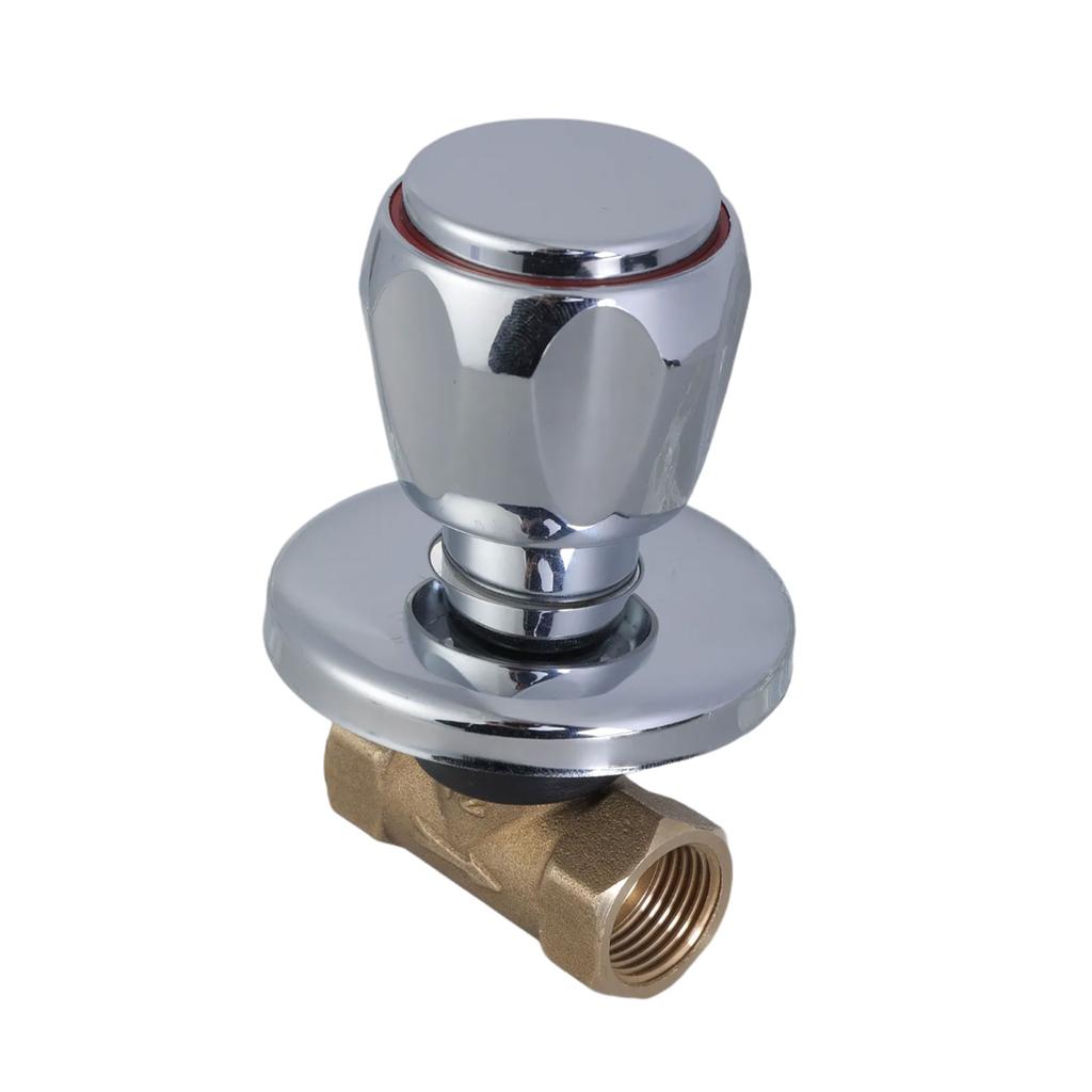 Multipurpose Aluminum Alloy Concealed Water Valves DN15 Female Thread NPT for Home and Commercial Water Systems