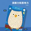 Age-specific Advanced Thinking Maze, Training Cards Can Be Erased Repeatedly, Children's Concentration Educational Toys