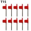 10Pcs Power Tool Torx Screw Spanner T5 T6 T7 T8 T9 T15 T20 T Wrench New Torx Screwdriver Wrench