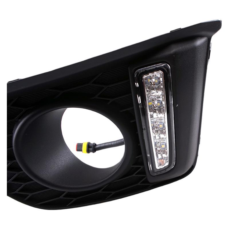 Honda Fit 2014-2016 Fog Light Kit with Headlight Bumper and Daytime Running Lights Assembly