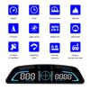 WYOBD G3 GPS HUD Bordzeitanzeige Tacho Head-up-Display Auto Reisezubehör geeignet für alle