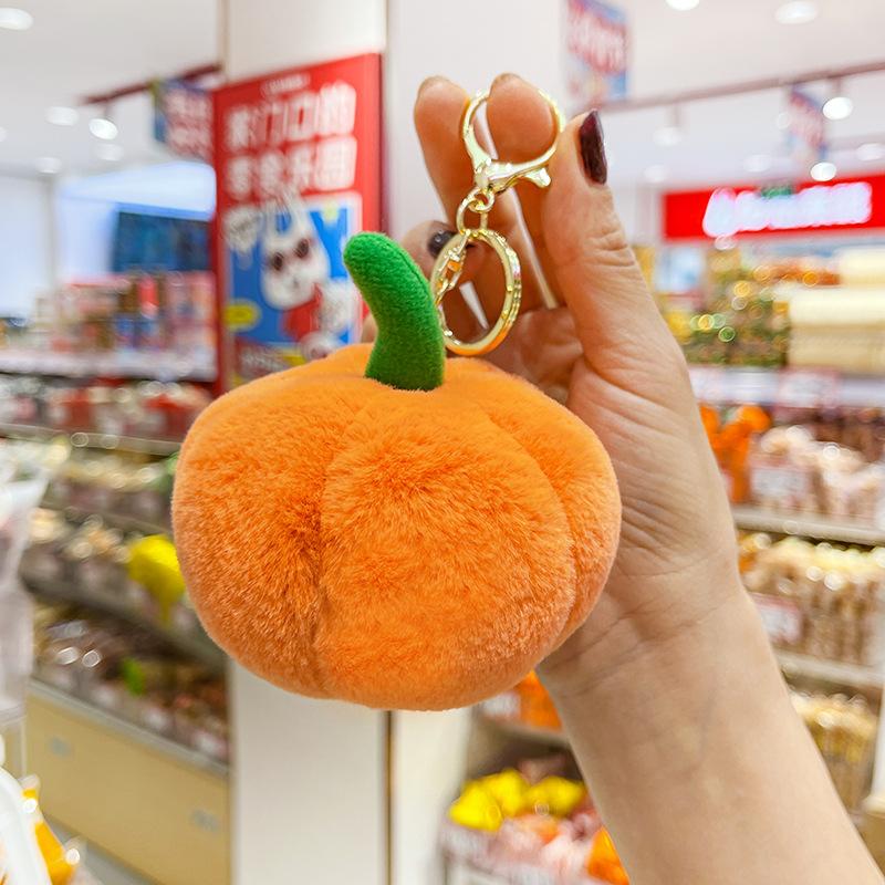 

Изысканный четырехдюймовый плюшевый кулон-клубничка, брелок-капибара, хурма, перец, медведь, конус, аксессуары для рюкзака, подарки для наземного маркетинга 12cm [Random color of single picture]