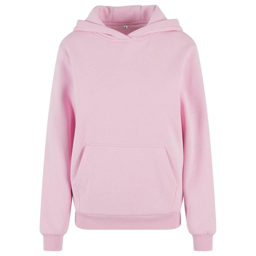Build Your Brand Womens/Ladies Fluffy Hoodie