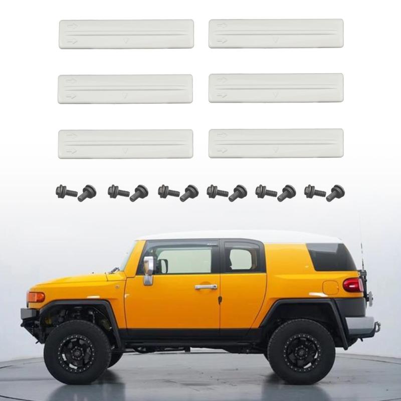 2025 New Upgraded Metal Plastic Roof Rack Deletion Cover Set with Installation Bolts 7559635020A0 for Vehicles