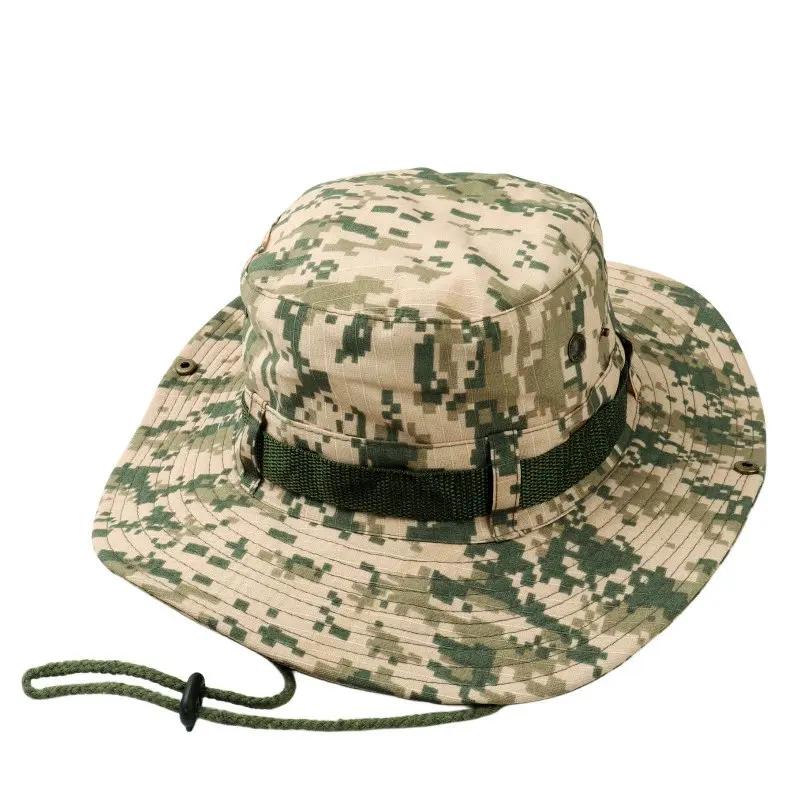 LDSLYJR Four Seasons Cotton Print Bucket Hat Fisherman Hat Outdoor Travel Hat Sun Cap Hats for Men and Women 154