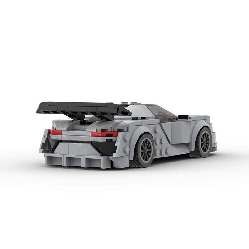 Compatible With The Building Block MOC 918 Spyder Small Particle 8-grid Car Series Assembled Building Block Model