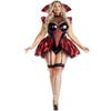 M-XL Halloween Costume Women Gothic Vampire Devil Dress Cosplay Party