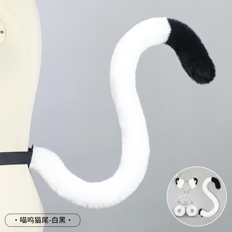 Bandeau Oreilles de Chat Lolita Peluche Fait Main Pince à Cheveux Renard Accessoire Animal Kawaii Femmes Filles