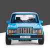 1:18 Russische LADA 2107 Niva Taxi Modellautos Legierung Spielzeug 6 Türen Öffnen Rückziehfunktion Licht Ton Miniaturfahrzeug Jungen Perfekte Geschenke