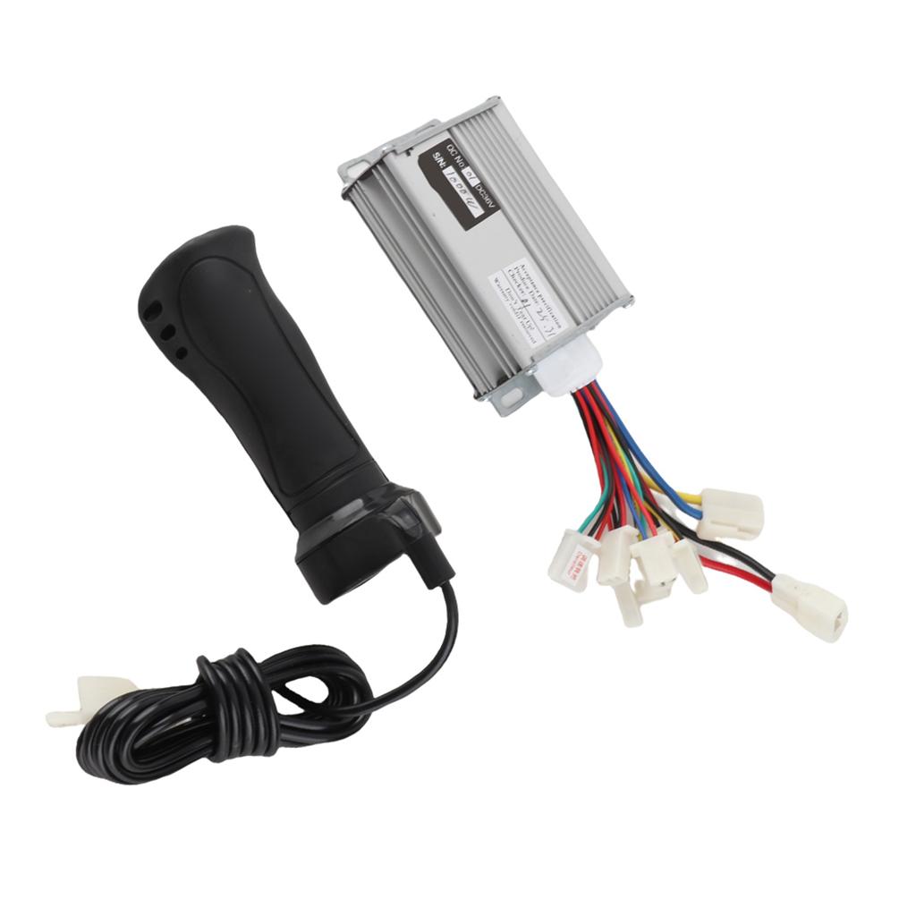 36V 1000W Controller with Ordinary Long Wire Throttle Grip Kit Electric Bicycle Accessory