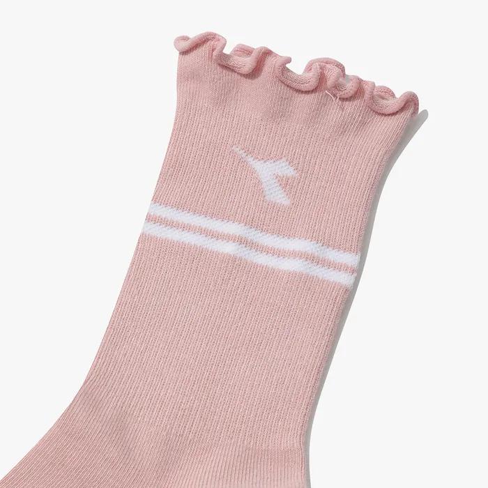 Logo Ruffle Socks PINK