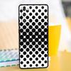 For Samsung Galaxy S10e S22 Ultra 5G S8 S21 Plus S10 S7 S9 S20 FE 2022 Phone Case Black and White Polka Dot Silicone Fundas