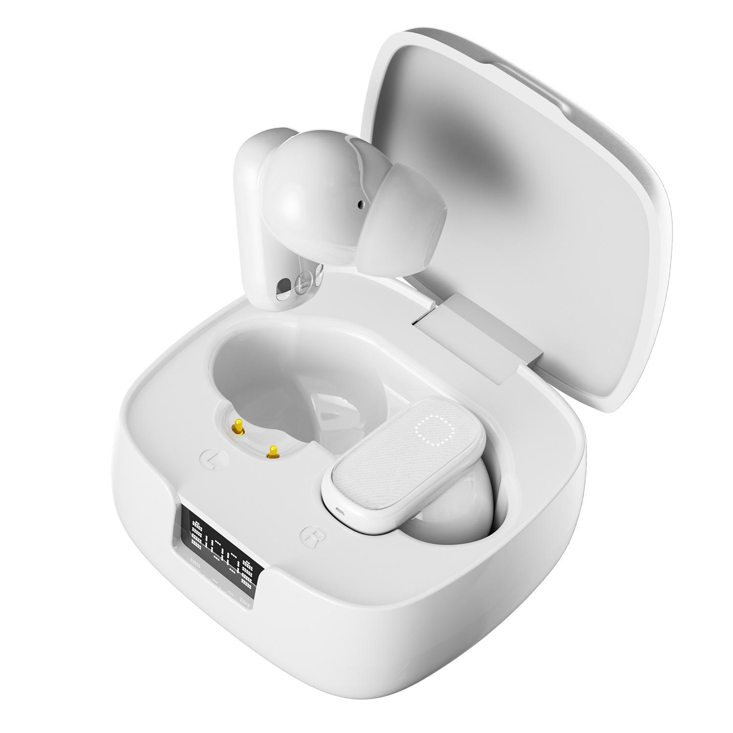 

SK42 Wireless Short-Handle Bluetooth Earbuds with Half-In-Ear Design and Long Battery Life срібний