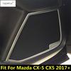 Auto Binnendeur Speaker Luidspreker Audio Geluid Stereo Frame Cover Trim Voor Mazda CX-5 CX5 2017 - 2024 Metalen Accessoires Interieur