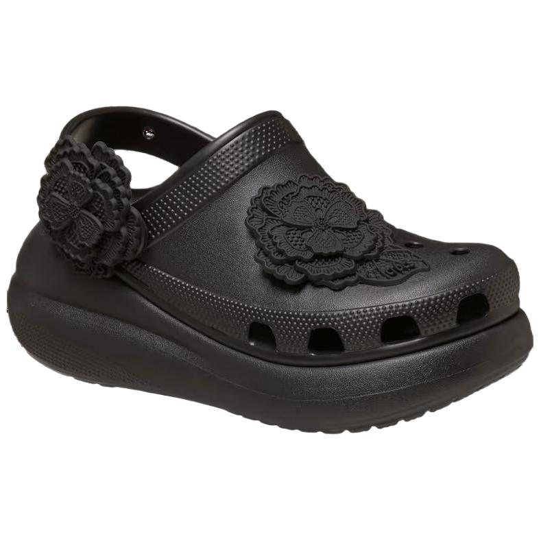 Crocs Crush Clog Fashion Trend Comfortable Clogs Women clogs Black 212983-001