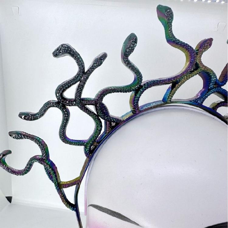 Vintages Creative Women Headpiece Delicate Headwear Hairpin Halloween Headbands for Stylish Party Outfits