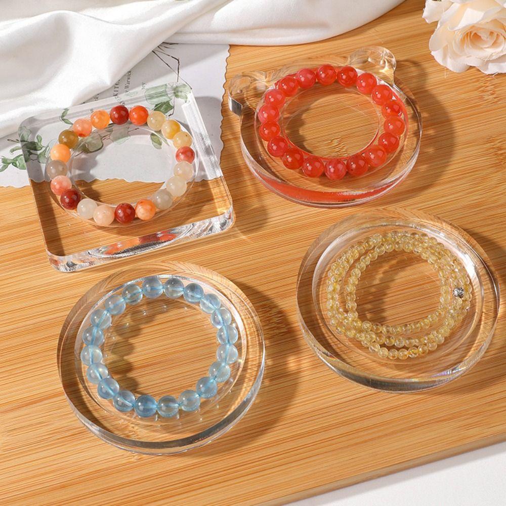 Multiple Grooves Bracelet Beading Board Acrylic Jewelry Making Tray  Jewelry Designers