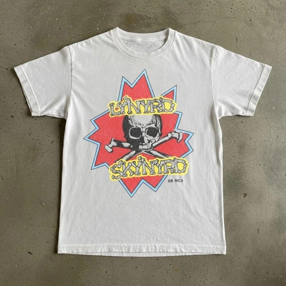 

Lynyrd Skynyrd Skull Cowboy Tshirt Unisex White Tshirt Size S5XL Unisex T-Shirt XXXXL