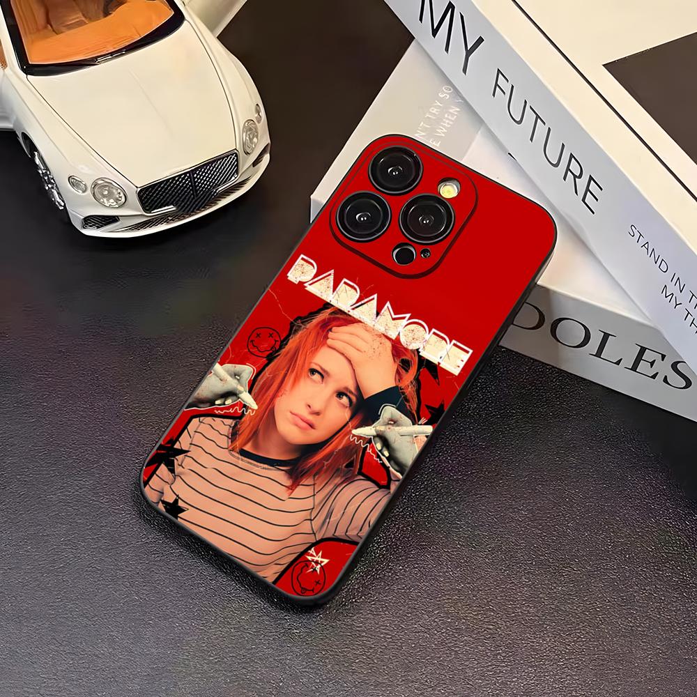 COOL Paramore Phone Case For 16 Pro Max Iphone 17 Pro Max 14 15 Plus 12 13 11 Pro Xr X Xs SE Back Cover