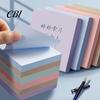 Study Note Paper Morandi Colored Memo Notes, Smooth Writing Paper, Indexing And Japanese Style Notes Decorating Notebooks Adhesive Note, for