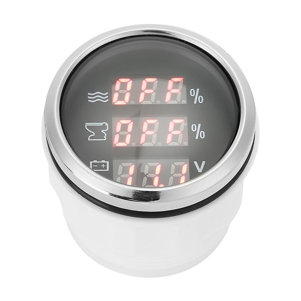 52MM 2in 3‑In‑1 Water Level Meter Sewage Gauge Voltage Instrument 0‑190 Ohm EU Standard