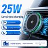 25W Magnetic Wireless Car Charger & Phone Holder Qi2.2 Fast Charging