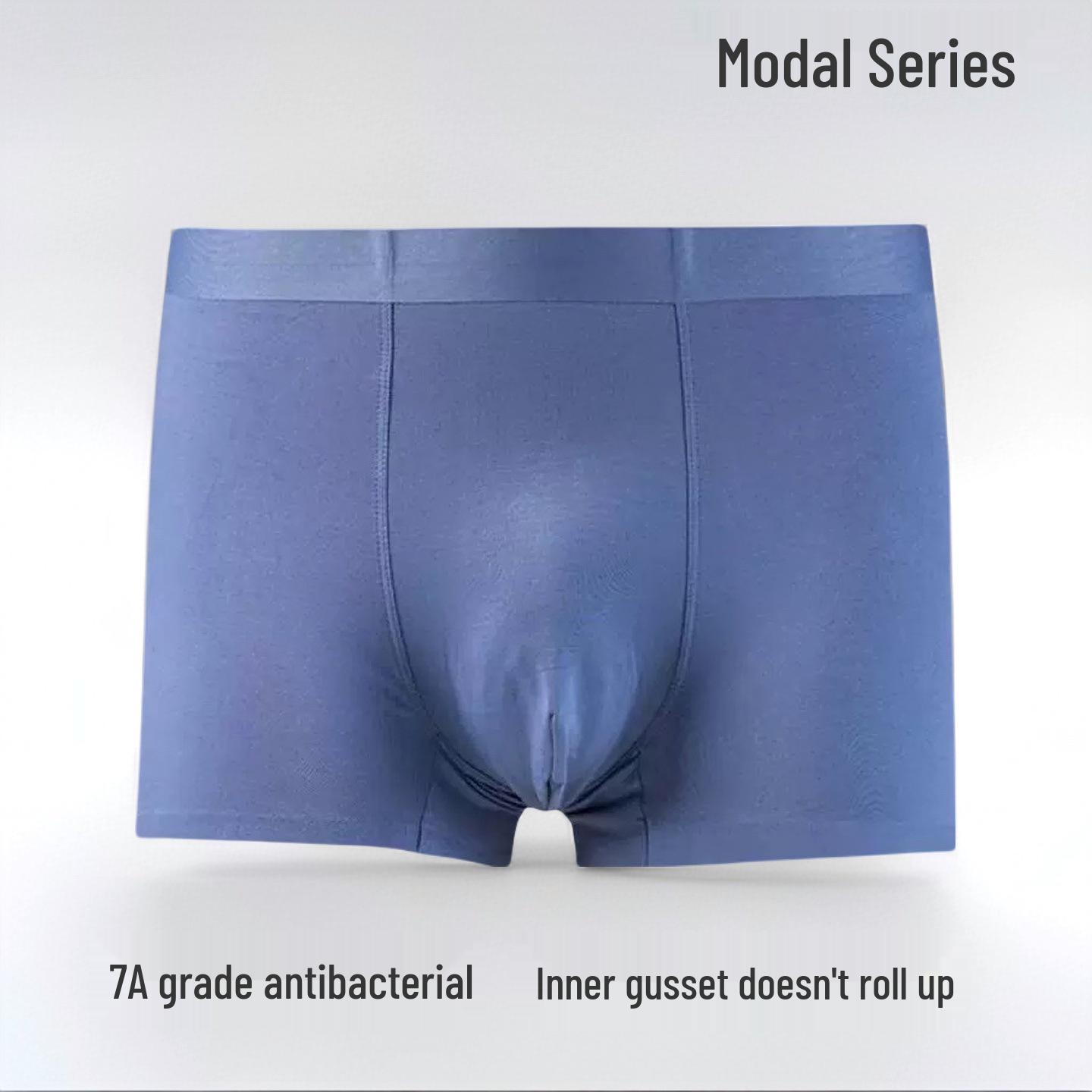 

50S Modal Antibacterial Men s Underwear - Seamless, Breathable, Three-Dimensional Cut. L
