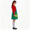 Mexican Comedy Chilindrina Cosplay Costume Halloween Christmas Fancy Dress