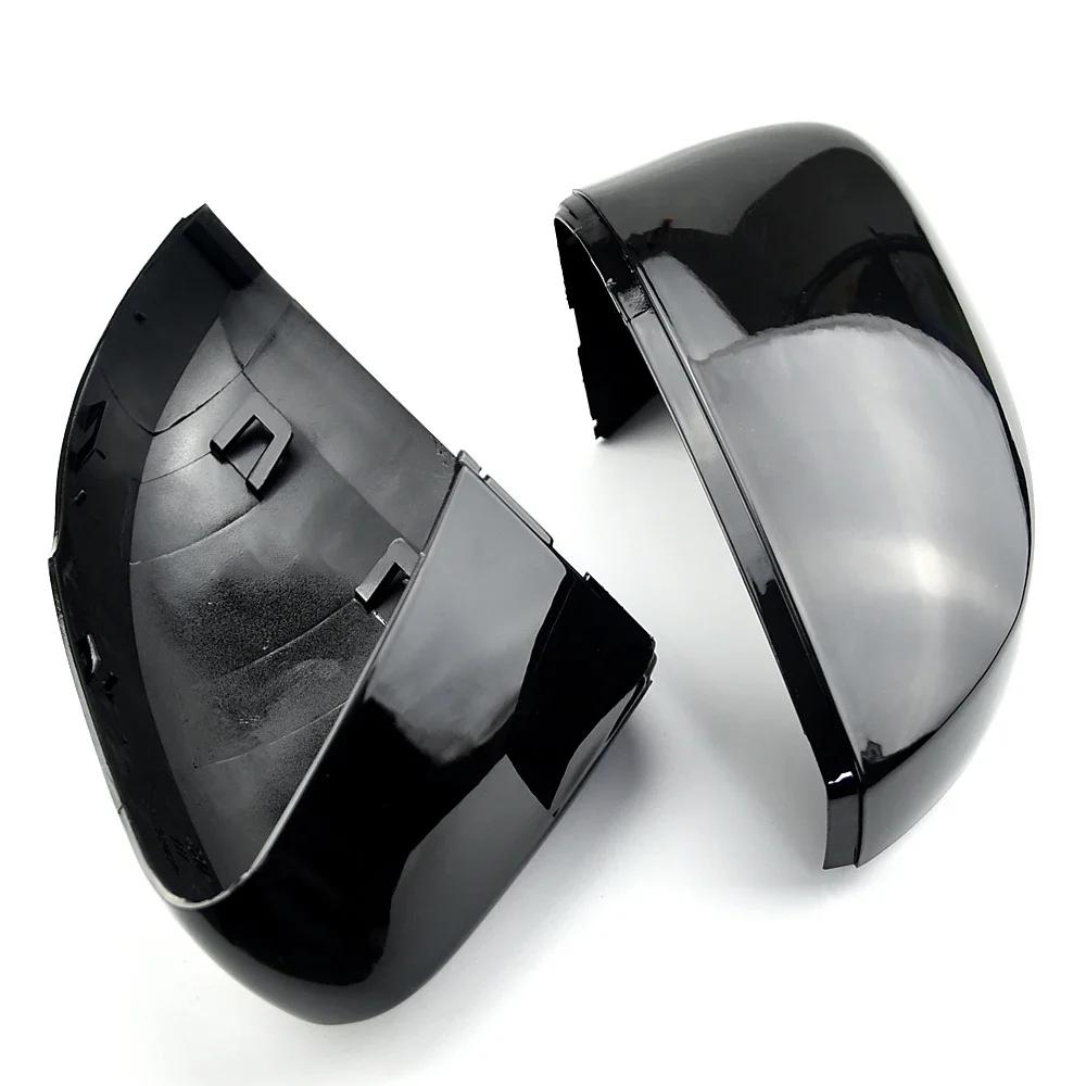 For VW Polo Mk5 6R 6C 2009-2017 ABS Car Rearview Side Mirror Cover Wing Cap Exterior Door Housing Shell Trim Replacement