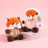 Adorable 20cm Cute Panda Plush Toy Stuffed Animal Doll For Kids Birthday Gift