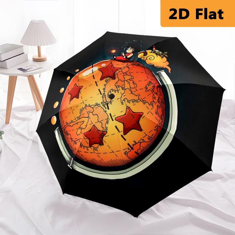 1pc Dragon Ball umbrella Portable 8-rib structure suitable for all seasons, home, travel, outdoor umbrella
