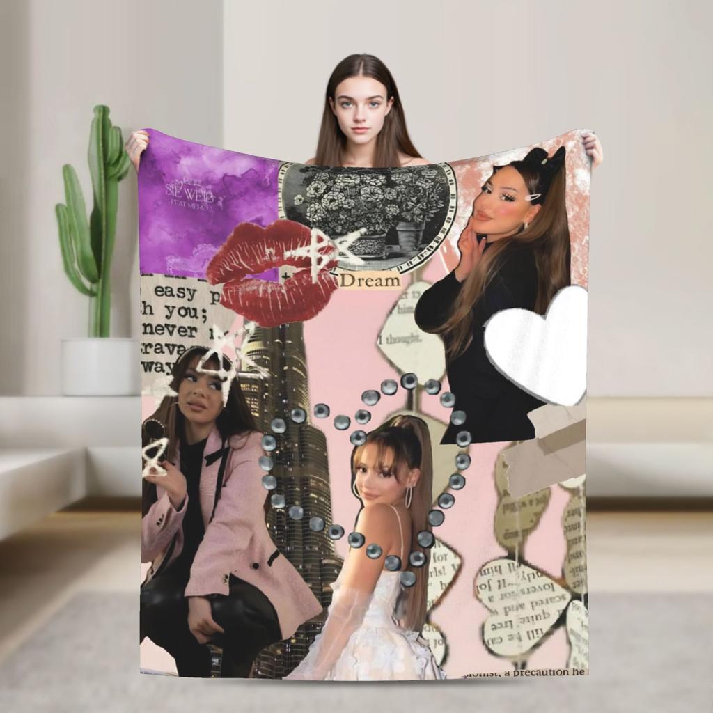 Ayliva Singer Tour 2025 Blanket Multi-size Super Soft Cozy  Throw Blankets for Couch Sofa and Bed