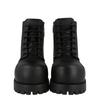 Salvatore Ferragamo Fede Combat Boots Black