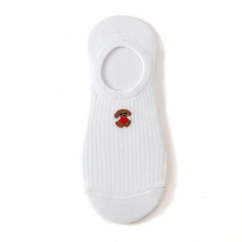 

Женские нескользящие невидимые летние носки – тонкие, с милым рисунком животных, с неглубокой горловиной, из смеси хлопка One Size