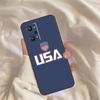 America USA Flag Case For Realme C55 C71 C75 C61 C53 C33 C63 C51 C65 C67 11 12 13 14 15 Pro Plus GT6 GT7 Pro