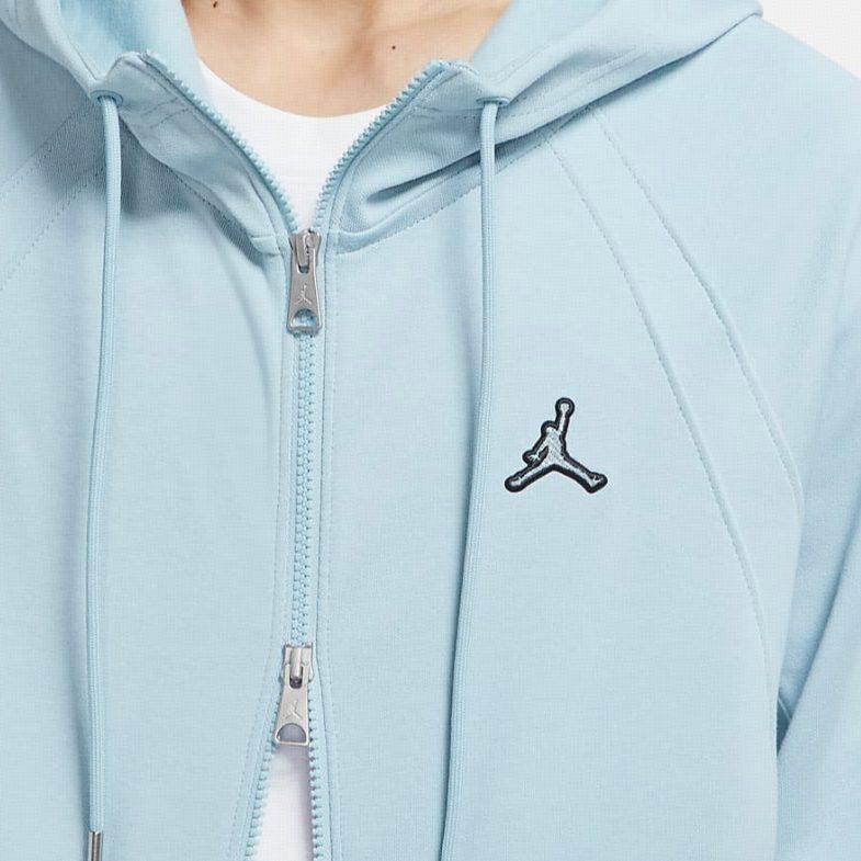 Jordan Jackets Men's Blue Hooded Moderate Other DJ0885-366