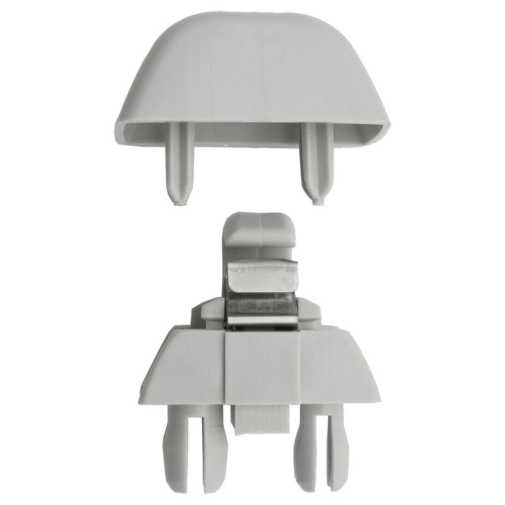 2x Sun Visor Clip Hook for VW Polo Passat Skoda Seat 2012-2015 6R0857561Y20 Car Inner Sun Visor Hanger Holder Clips