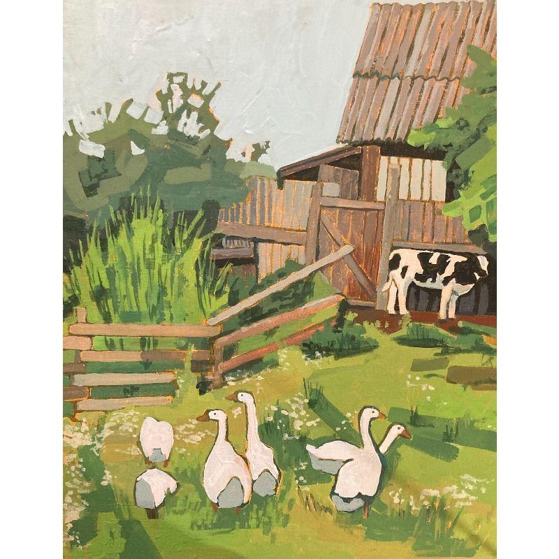 Metal Wall Poster, Agricultural Art, Decorative, 20x30cm
