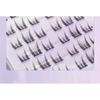 LuxeFlutter - Natural Wispy Cluster Glue-Free False Eyelashes