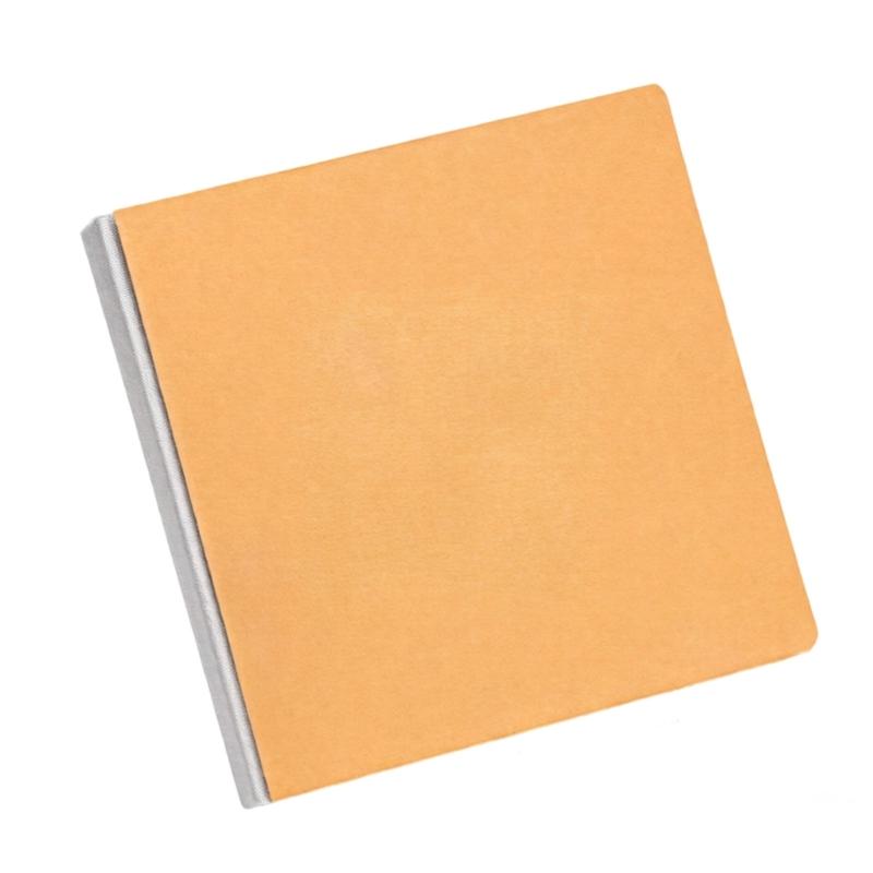 

Art Drawing Pad Sketchbook Strong Binding Friendly High Density Paper Resists Bleed Compacts Design For Outdoor Use 8cm коричневий