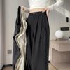 2026 Spring/Summer Women's High-Waisted Wide-Leg Floor-Length Pants